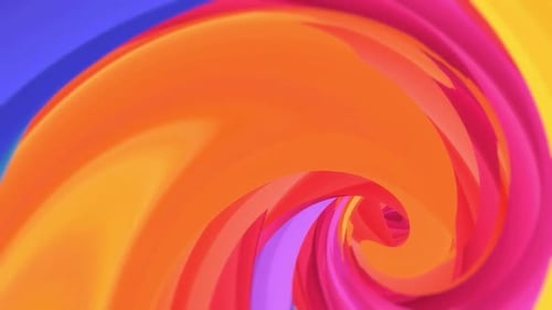 Fundo de loop de fundo do espaço de cores giratório