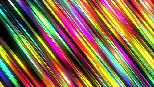 Vibrant Abstract Lines Dynamic Animated Background