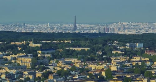The Famous Paris Eiffel Tower in France