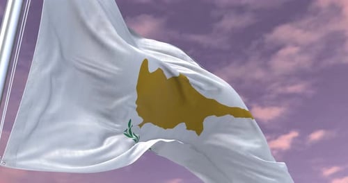 Cyprus Flag Animation Minimal Corporate Video