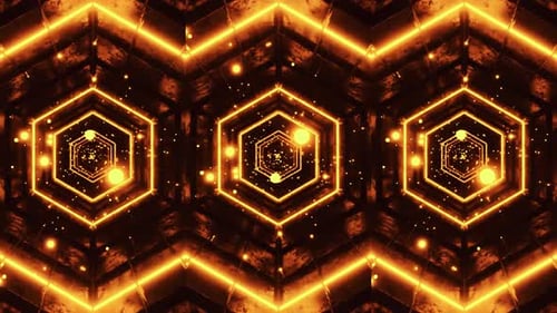 Abstract Light Speed Background Video