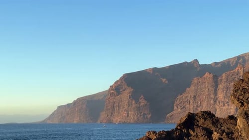 Acantilados de Los Gigantes in Tenerife Canary Islands, holiday destination