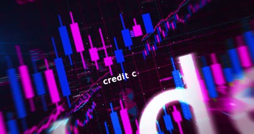 Retail banking money business charts and graphs diagram fast zoom loop