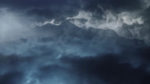 Majestic Clouds Billowing Across the Sky