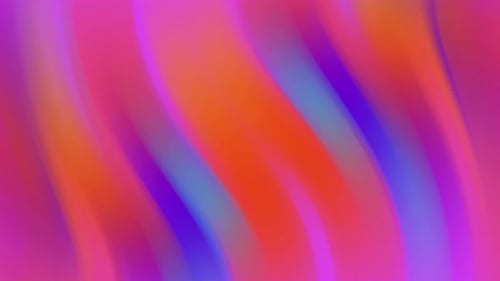 Abstract Fluid Wavy Gradient Colors Seamless Motion Background