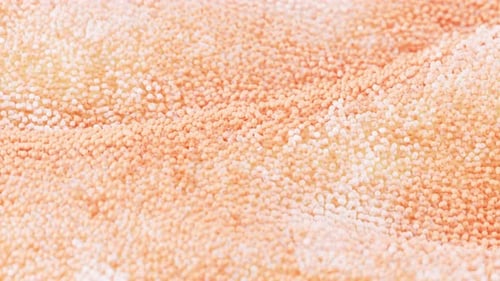 Abstract Fluid Motion Field of Waving Dots Background