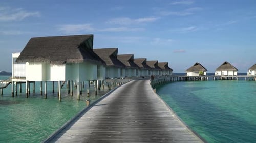 tropical beach and sea in Maldives