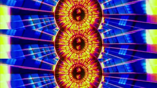Vibrant Abstract Tunnel Graphics