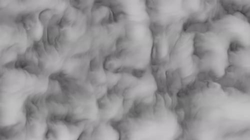 Abstrakte Rauchanimation. Wolkenanimation. Abstrakter fraktaler Hintergrund. Loop-Animation