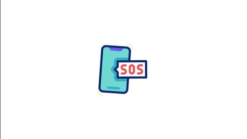 Sos Animated Icon