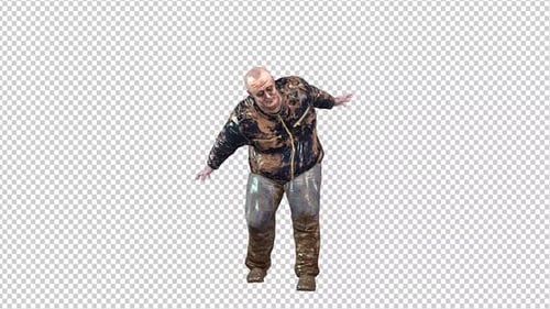 Zombie Stand Combat Intimidate Idle Alpha Channels