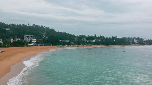 A Beautiful Sandy Beach on a Tropical Island