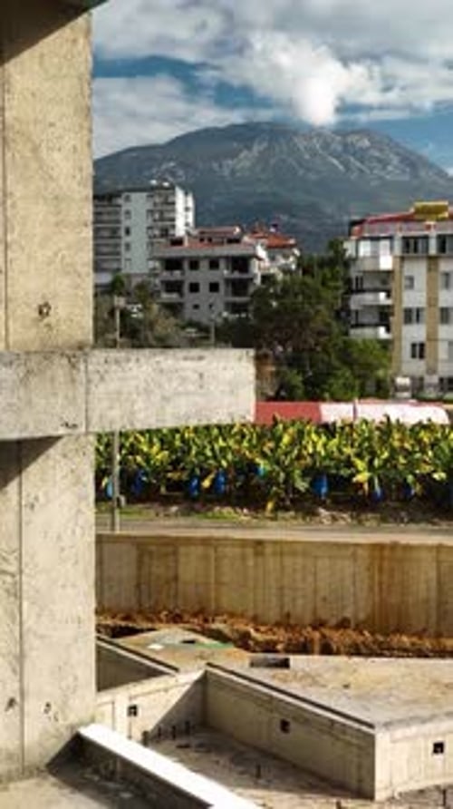 Construcción vertical de vídeo excelente construcción de viviendas con colores llamativos y ricos