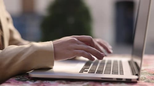 Chatting Online Education Concept Look Up Information