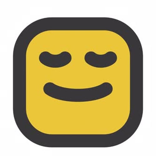 Animated Winking Emoji Face Icon