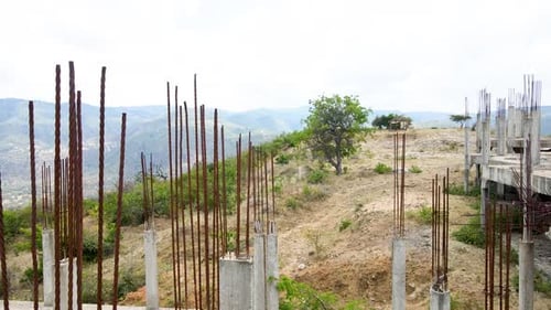 African engineer inspector surveillance operating drone pilot. Drone pilot engineer uav copter techn