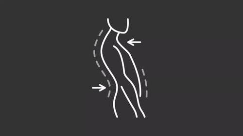 Line Art Animation of Body Shaping for Health