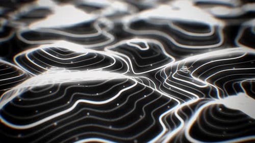 Digital Map HUD Background