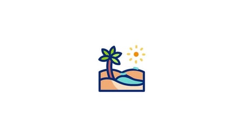 Animiertes Oasis-Symbol