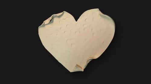 Clay Forming Heart