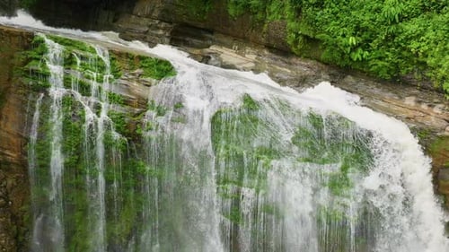See the Stunning Waterfall in Prez Zeledn Costa Rica Captured in an Impressive Aerial View