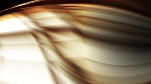 Elegant Gold Wavy Abstract Motion Background Loop