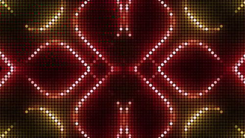 Dynamic abstract led light show with vibrant colors and energy