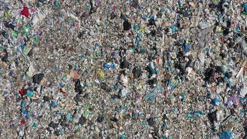 Open Storage of Solid Waste Garbage