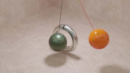 Animación de figuras de Physics 3D Loop