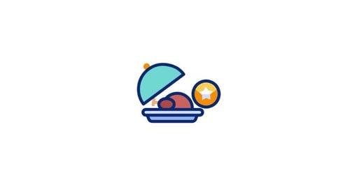 Restaurant Animated Icon