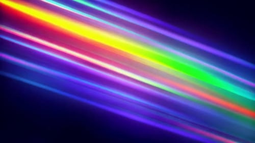 Colorful Neon Speed Lines Abstract Motion Background