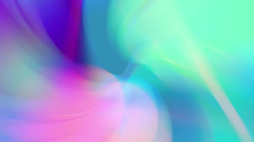 Vibrant Swirling Liquid Gradient Abstract Background Loop