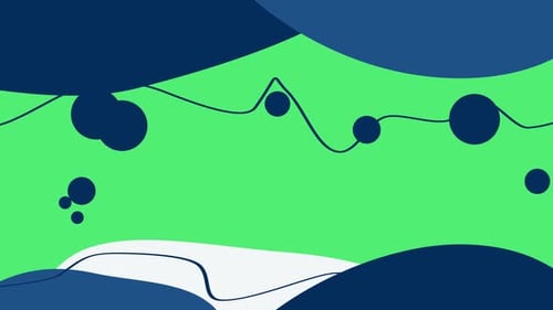 Abstract Green And Blue Background