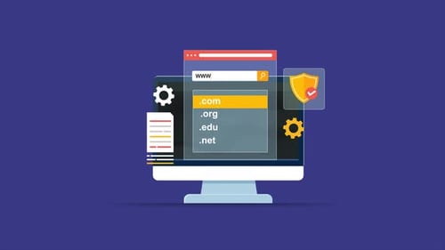 Enregistrement et hébergement de domaines. Solutions commerciales basées sur le cloud