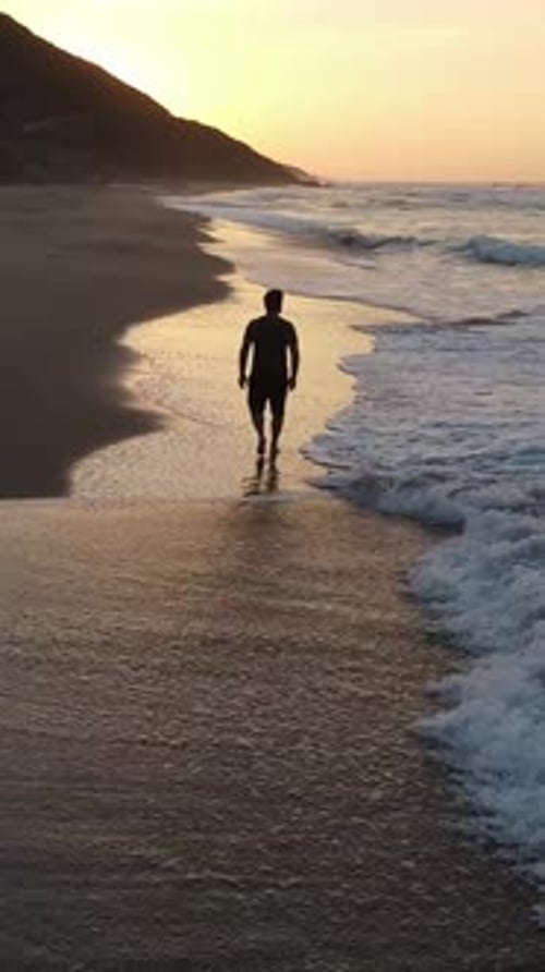 Walking Man Beach