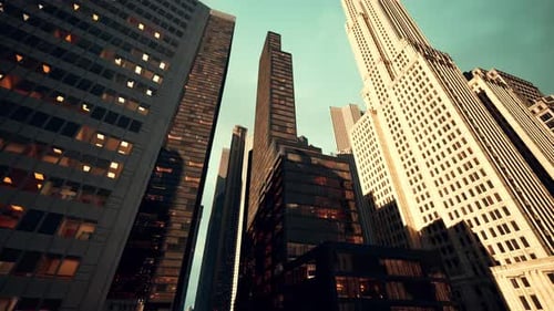 Urban Giants: una majestuosa sinfonía de rascacielos que envuelve el paisaje urbano