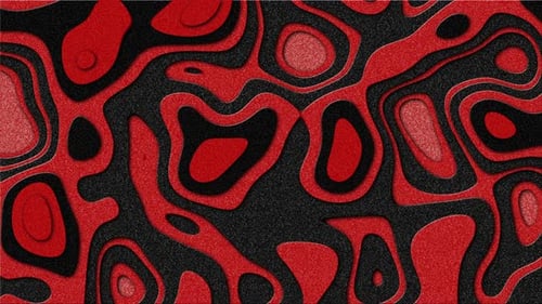 Topographische Karte im Cartoon-Stil