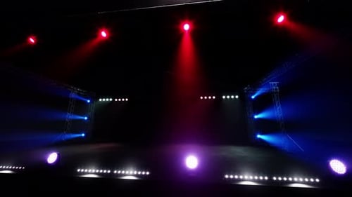 Dynamic Stage Lighting Beams for Concerts and Events