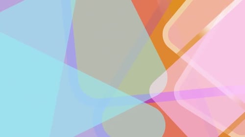 Abstract Geometric Shapes Fluid Motion Background