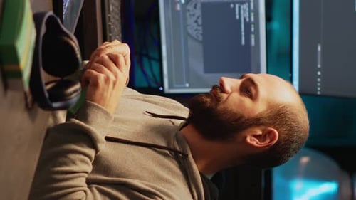 Webentwickler für vertikale Video, die im Büro sofort einsatzbereit sind