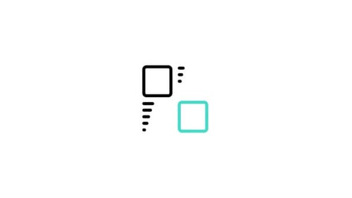 Flat Design Layout Icon Reveal Animation