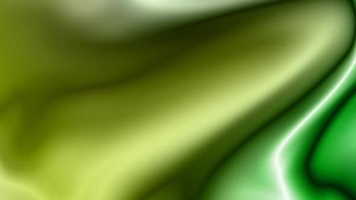 Abstract Green Fluid Motion Background Animation