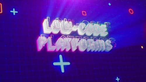 Hintergrund zur digitalen Technologie von Low-Code-Plattformen