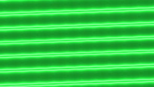 Green color Glowing neon effect kaleidoscope effect line animation. Vd_1694