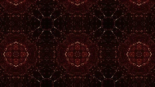 Sparkling Abstract Geometric Kaleidoscope Particle Background