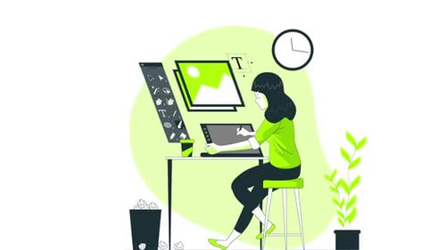 Freelance Designer Woman