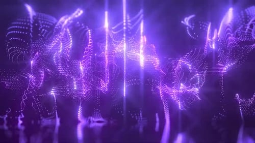 Purple Blue Animated Background