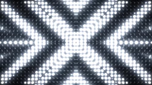 Les motifs lumineux dynamiques vibrants pulsent d'énergie, créant un visuel vibrant.