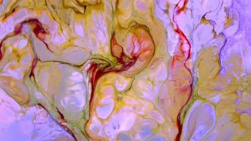 Fondo de pintura líquida colorida de textura abstracta 1