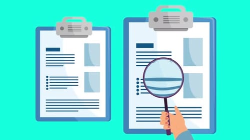 Animated Document Analysis With Magnifying Glass